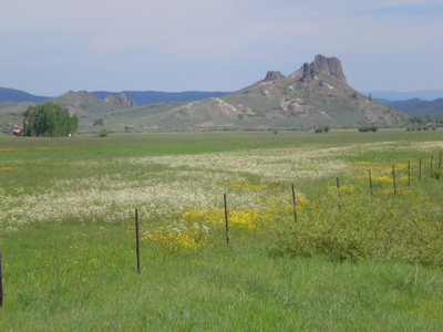 The view, further south of Toponas, Colorado.